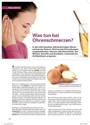 Ohrenschmerzen Düsseldorf Diagnose